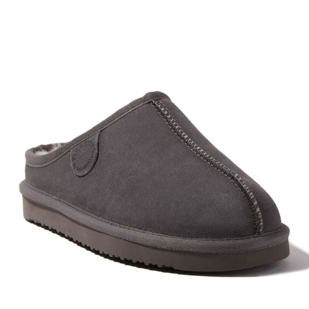 Fireside By Dearfoams Women's Greta Genuine Shearling Clog Slipper